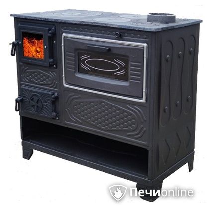 Отопительно-варочная печь МастерПечь ПВ-05С с духовым шкафом, 8.5 кВт в Чернушке